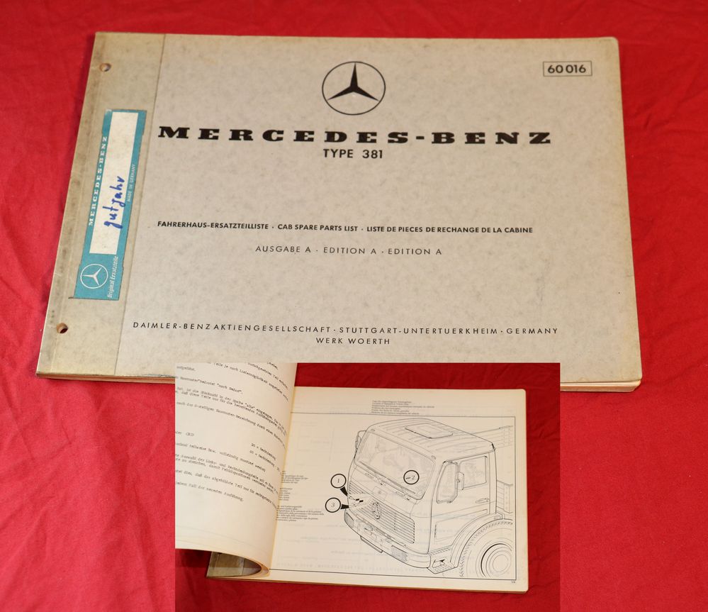 43281 Mercedes Fahrerhaus Type 381 NG neue Generation