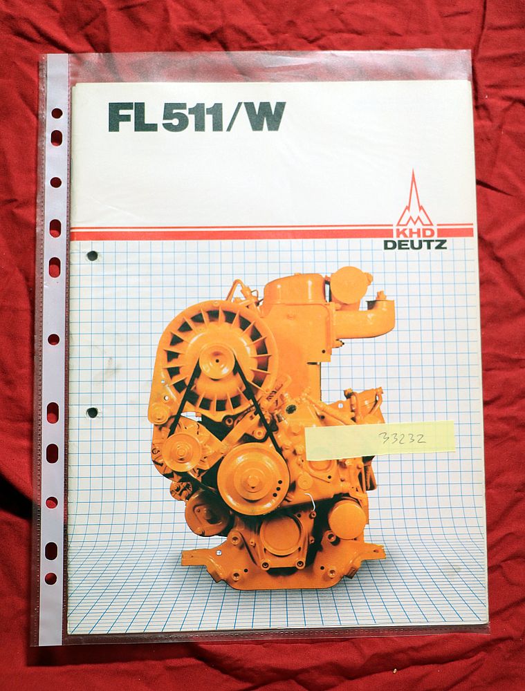 Deutz FL 511 /W  Motor   Prospekt