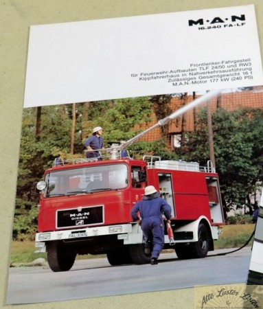 MAN 16.240 FA - LF  Allrad    Feuerwehr  TLF 24/50 , RW 3