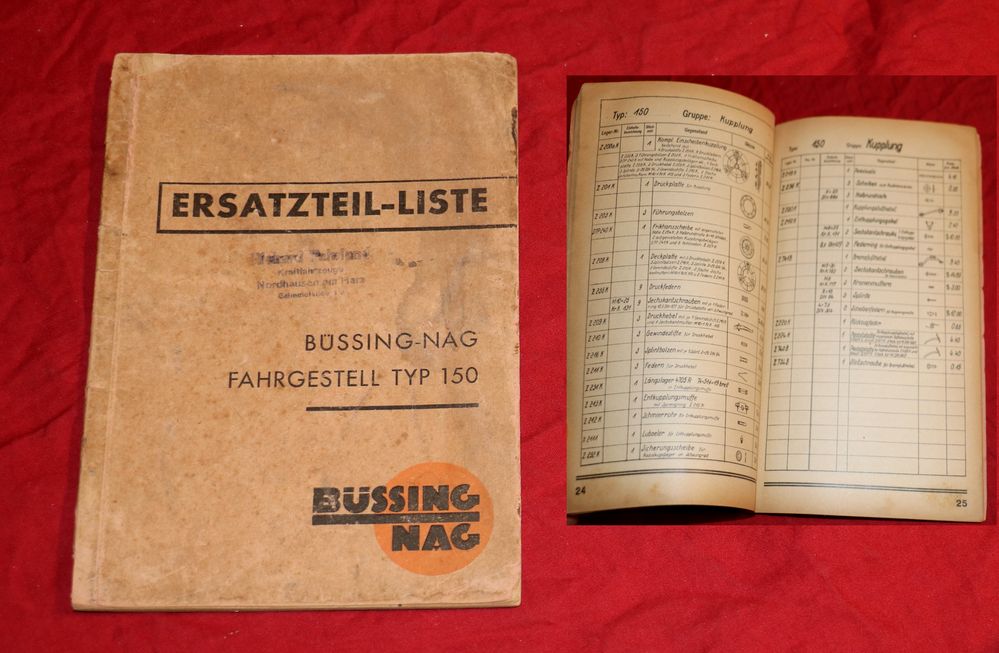 Büssing - NAG ,  Fahrgestell Typ 150