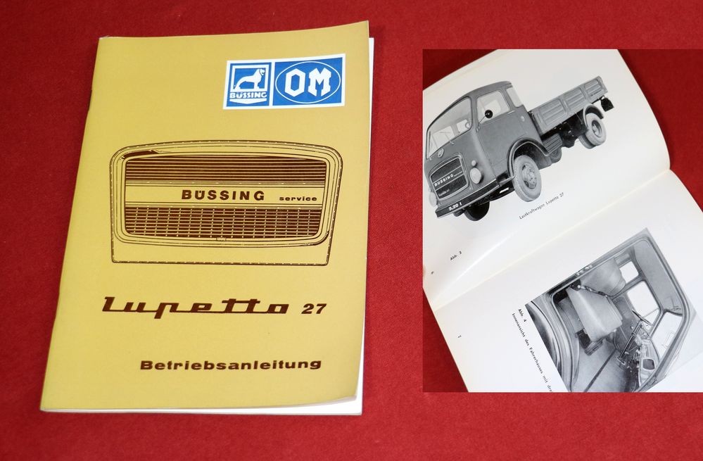 Büssing OM Lupetto 27 , leicht LKW