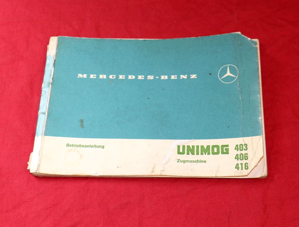 Unimog 403 , 406 , 416 Zugmaschine Trommelbremse