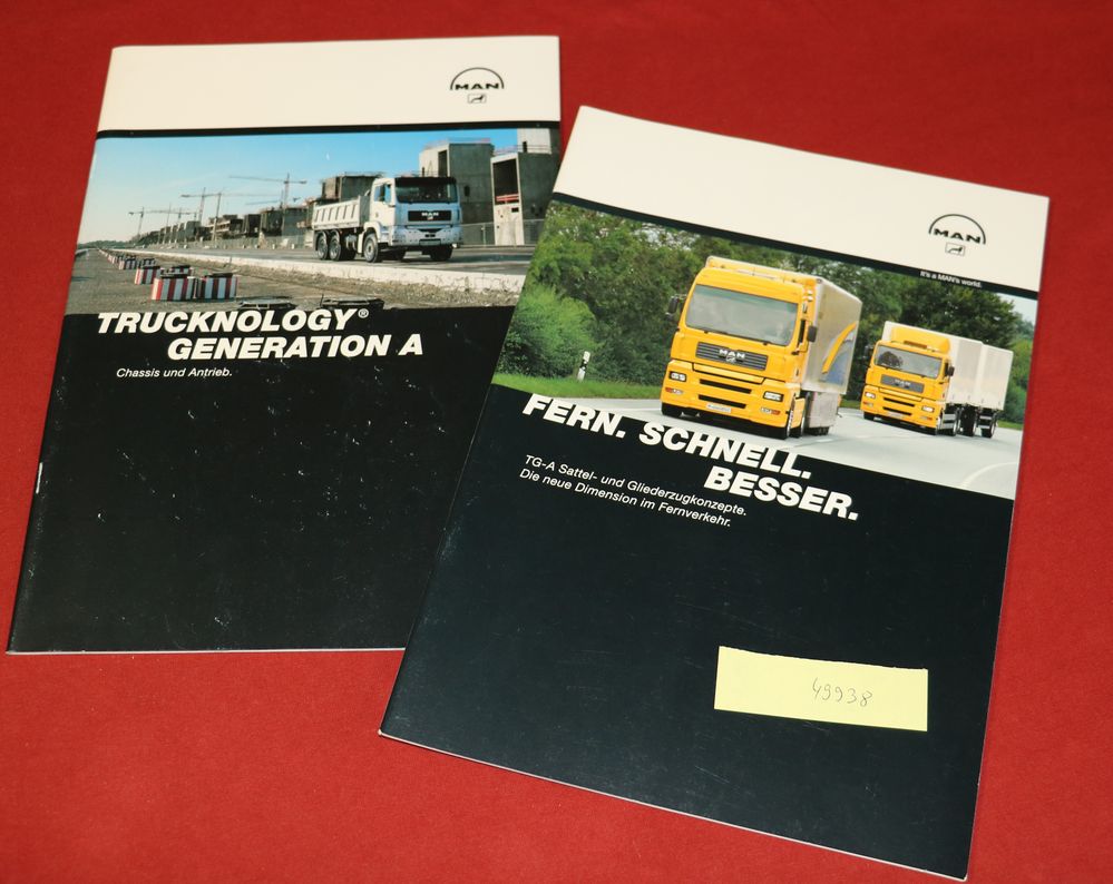 MAN TGA  Sattel und Gliederzug  ,Die neue Dimension Fernverkehr