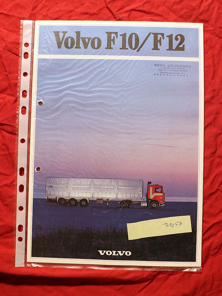 Volvo F10 , F12 , Prospekt LKW