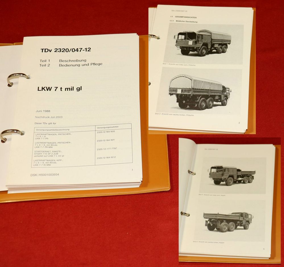 MAN Kat 6x6 7t gl TDv Teil 12 Bundeswehr