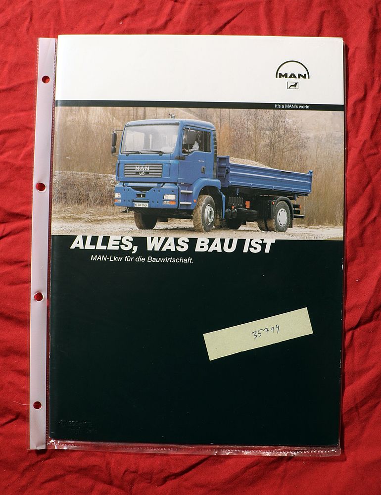 MAN LKW für die Bauwirtschaft , Alles was Bau ist