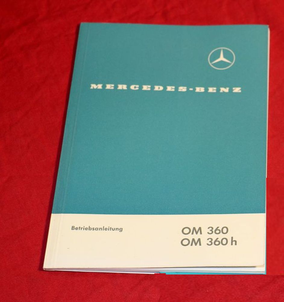 52999-2 Mercedes Dieselmotor OM 360 , OM 360  h