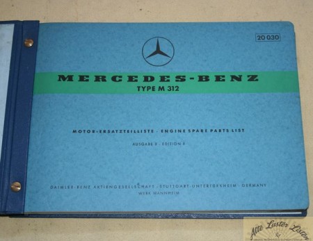 Mercedes M 312  , LKW Benzinmotor