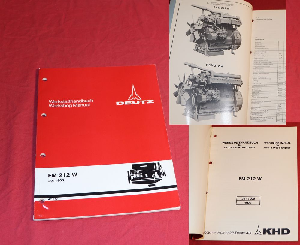 Deutz MWM FM 212 W Motor