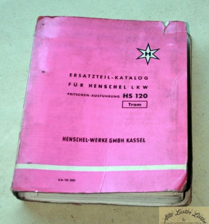 Henschel HS 120 Tram  Frontlenker Pritsche