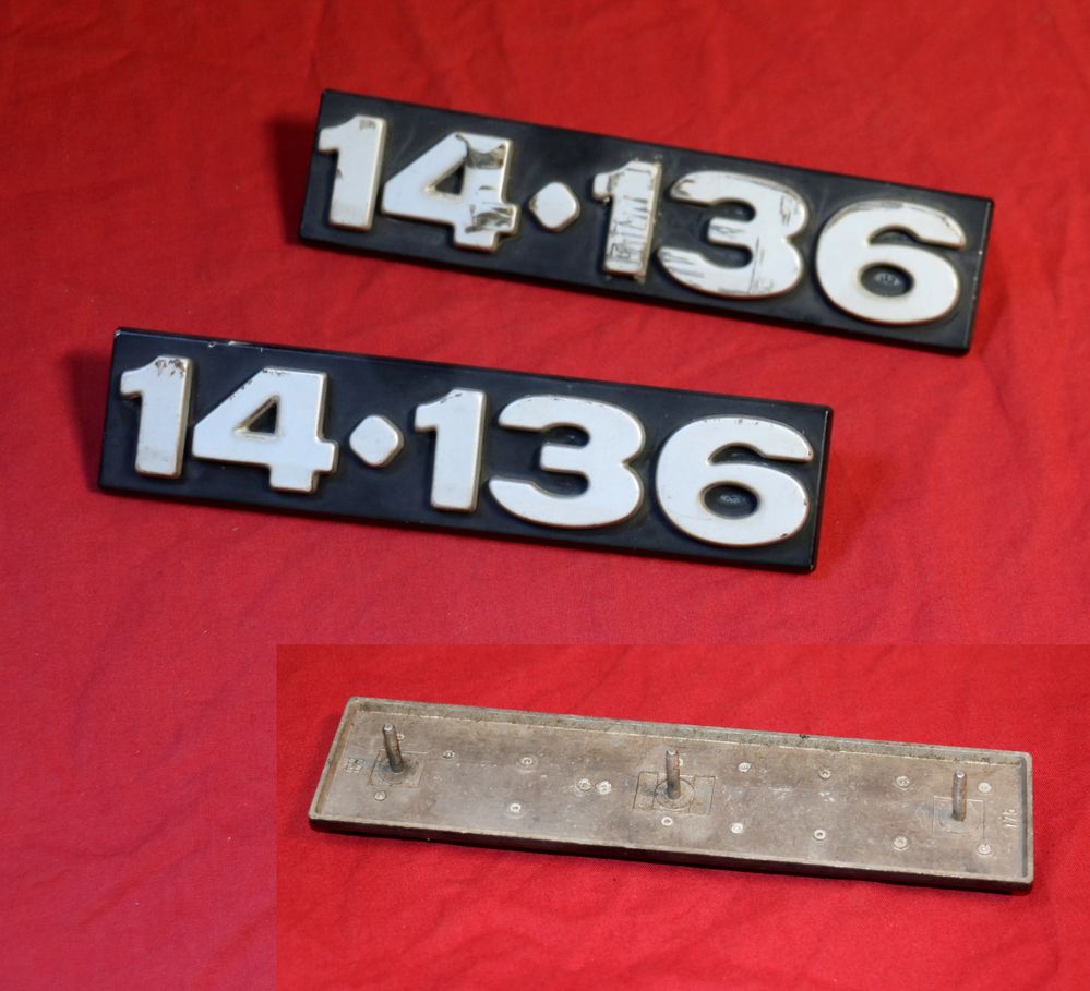 14.136 , Schriftzug für MAN