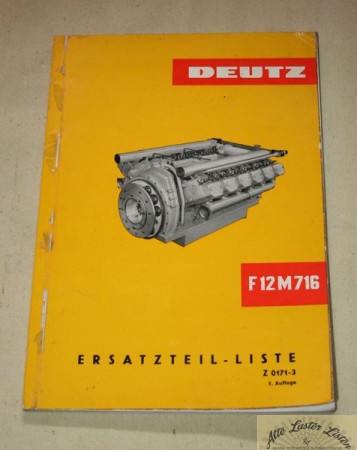 Deutz F 12 M 716 , Deutz Motor