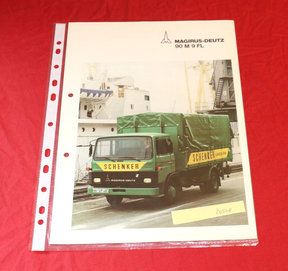 Magirus Deutz 90 M 9 FL Prospekt