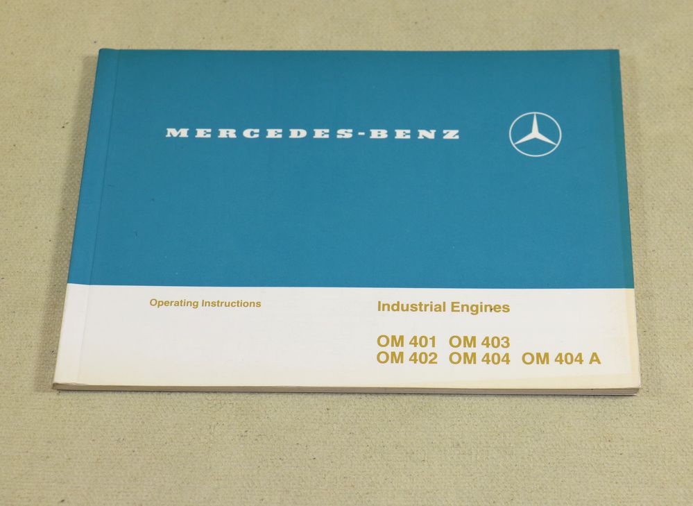 Mercedes Motor OM  401, 402, 403, 404