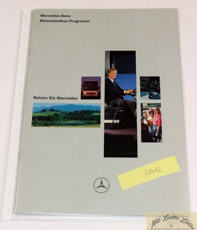 Prospekt Mercedes  Reiseomnibus Programm