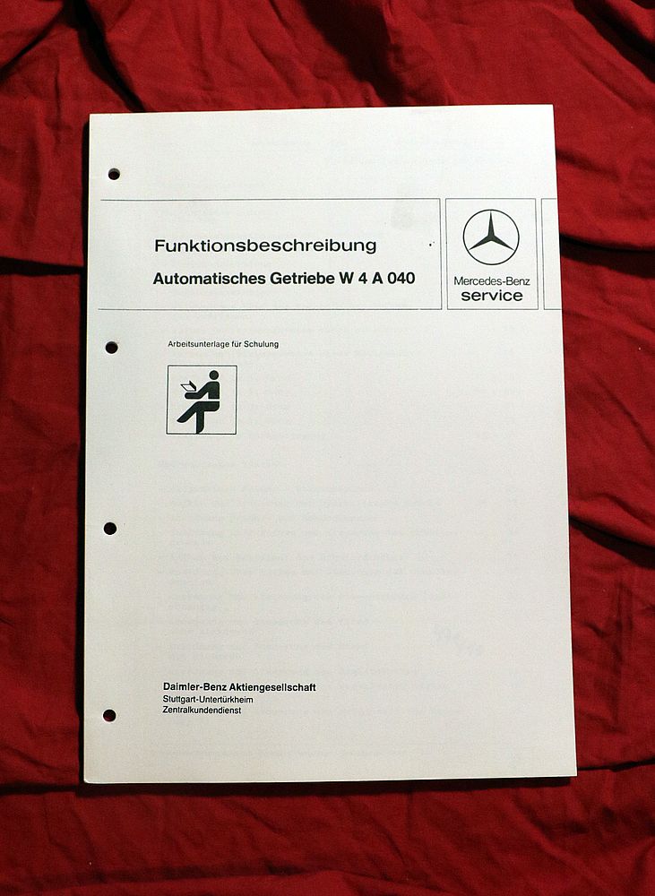 Mercedes  Automatisches Getriebe W4 A 040
