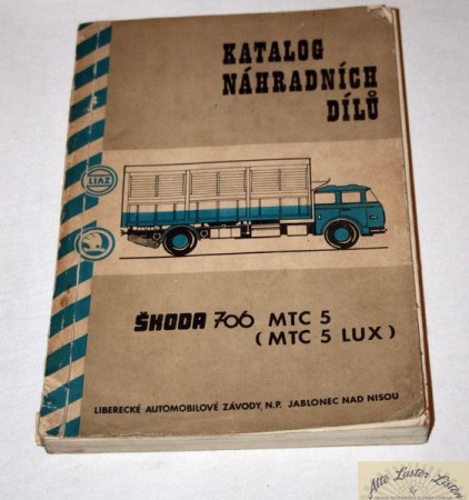 LKW SKODA 706 Ersatzteilliste