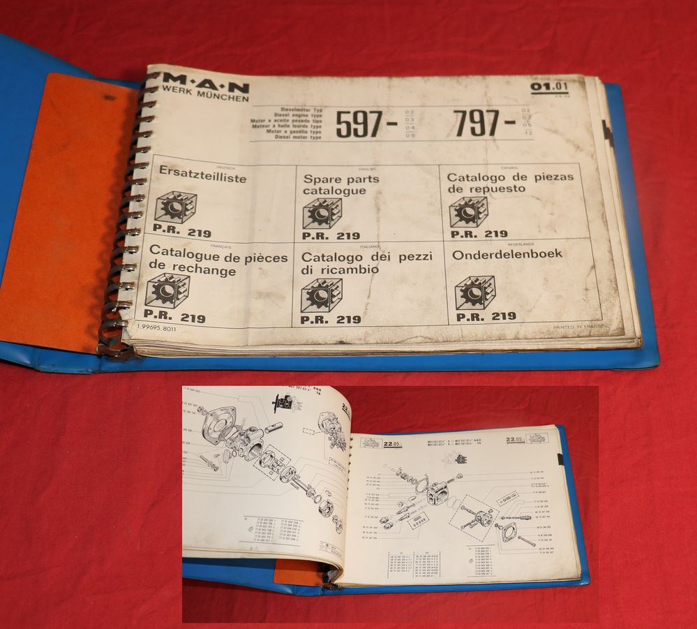 MAN Saviem Motor 597- , 797-  02, 03, 04, 05