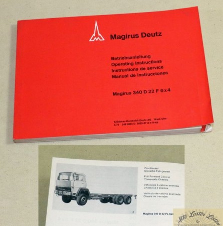 Anleitung Magirus 340 D 22  F  6x4