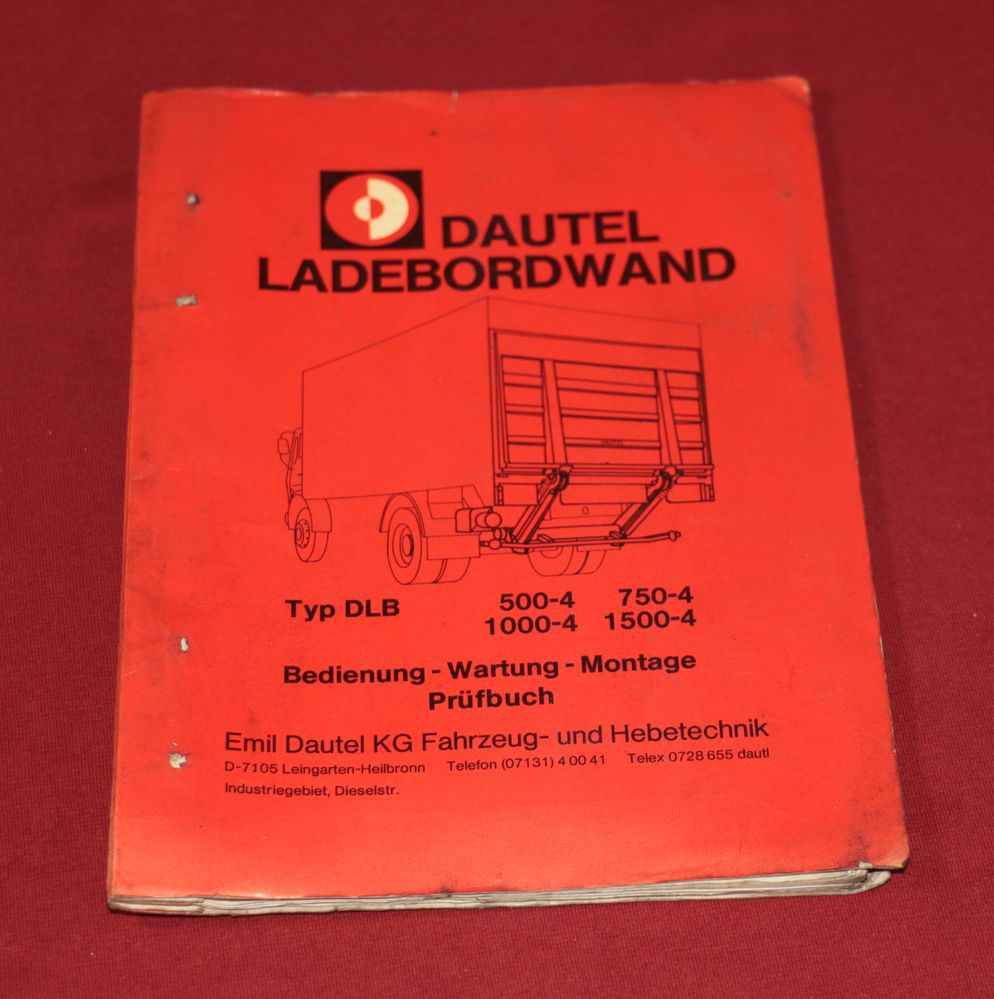 DAUTEL Ladebordwand DLB 500 bis 1500 - 4