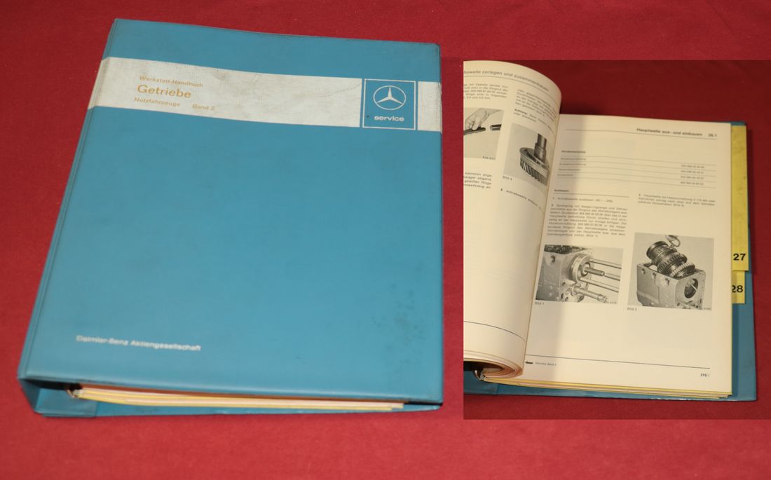 Mercedes Werkstatthandbuch Getriebe Band 2 , LKW