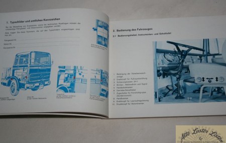 Betriebsanleitung Mercedes LP 1418