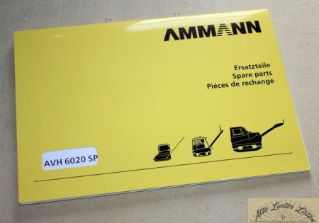 AMMANN   Rüttler  AVH 6020 SP