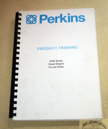 Perkins    2006 Series  Product Training