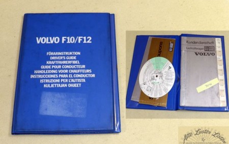 Kundendienstheft in Volvo F 10 , F 12  Mappe