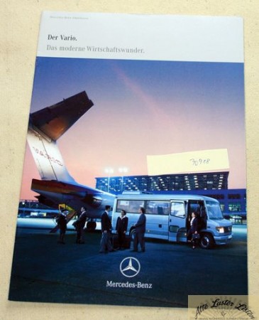 Der Vario, Prospekt Mercedes Vario Bus