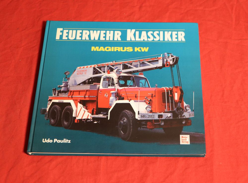 48683 Feuerwehr Klassiker Magirus KW Kranwagen Buch