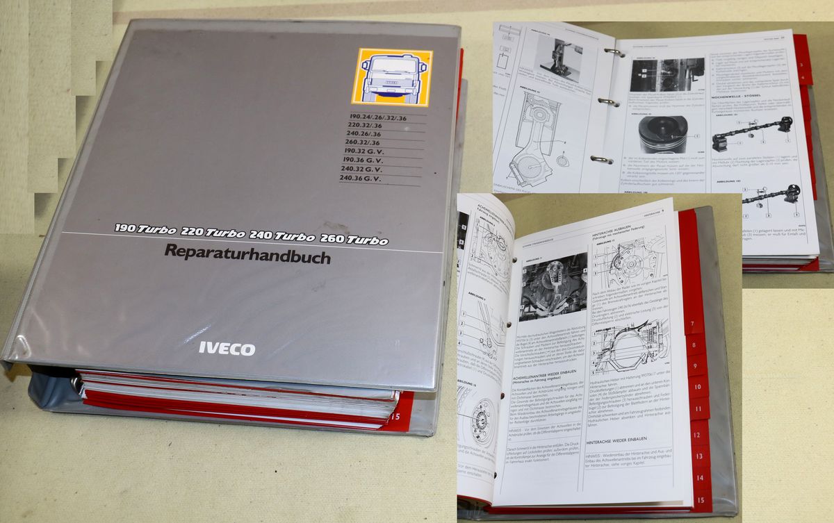 IVECO 190.24 - 260.36  Turbo Werkstatthandbuch