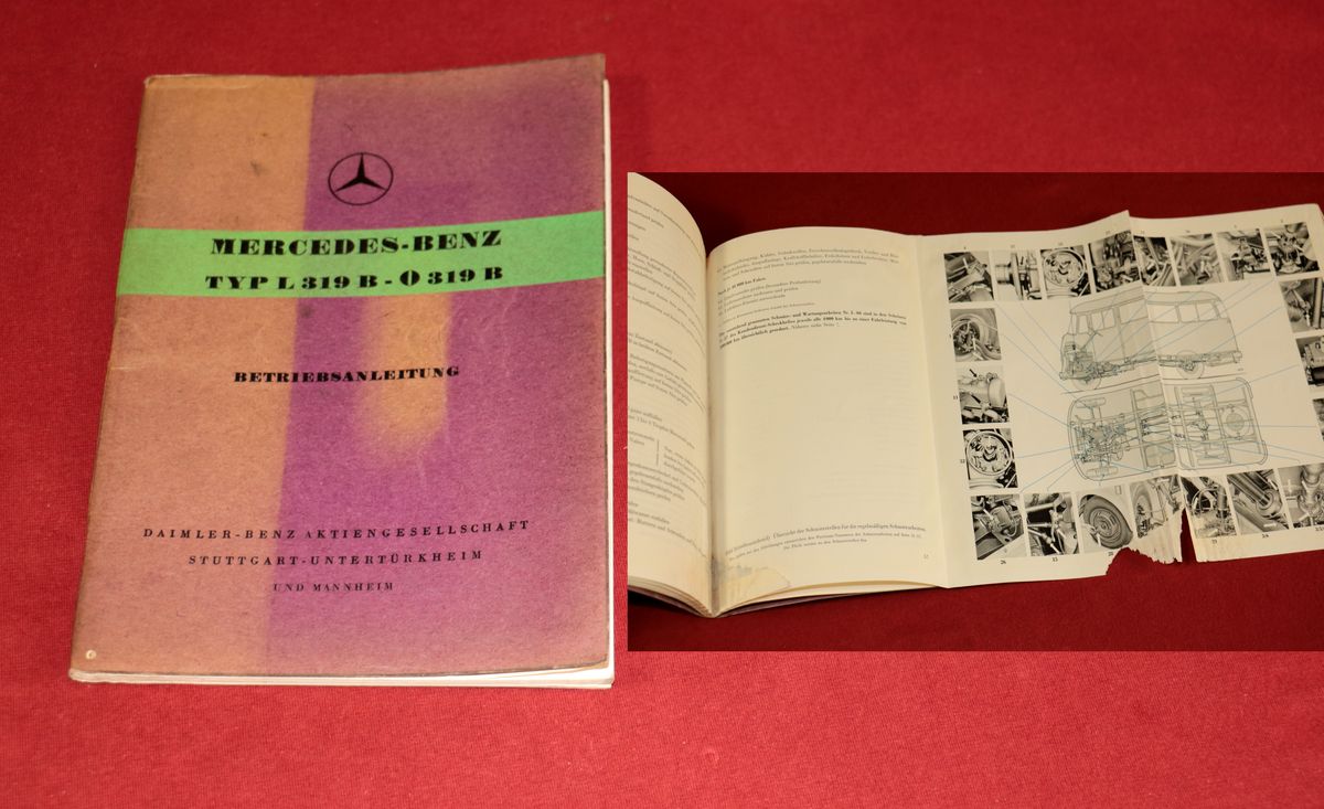 Mercedes L 319 B, O 319 B Transporter Betriebsanleitung