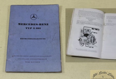 Mercedes  L 321 , mit Motor OM 321