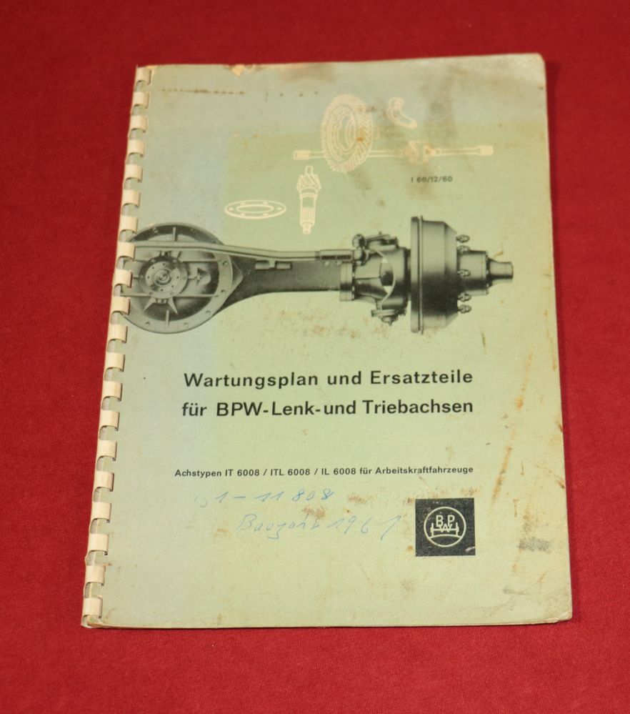 BPW  Lenk + Triebachsen  IT/ITL/IL  6008