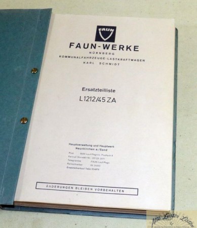 FAUN  L 1212 / 45 ZA         Hauber Zugmaschine