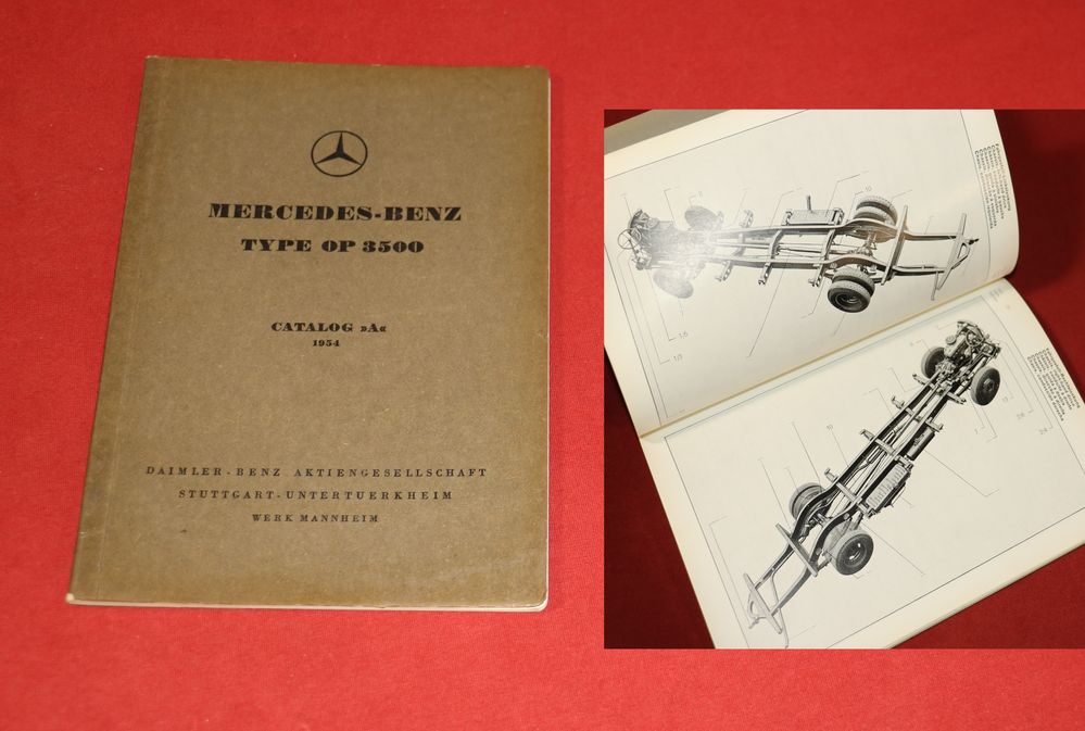 Mercedes OP 3500  Fahrgestell