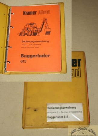 KRAMER  615    Baggerlader