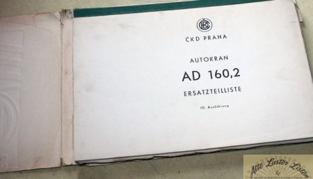Autokran AD 160.2    Kranaufbau