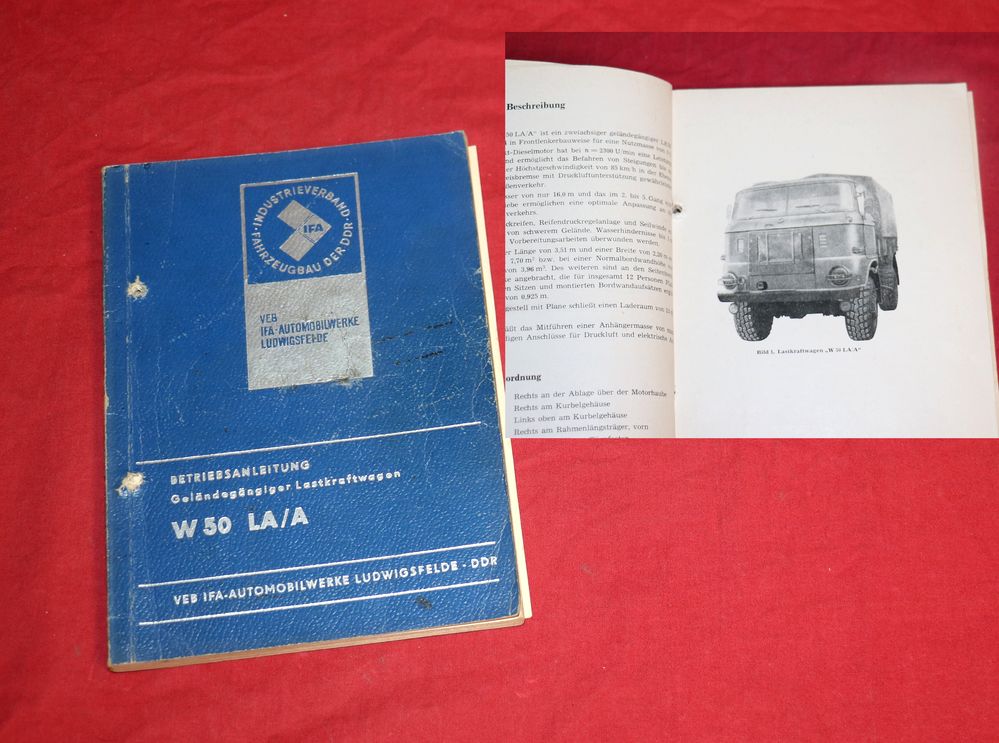 IFA W 50 LA / A Niederdruckreifen NVA Allrad
