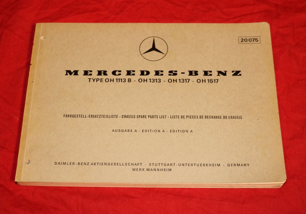 Mercedes OH 1113B , 1313, 1317 , 1517