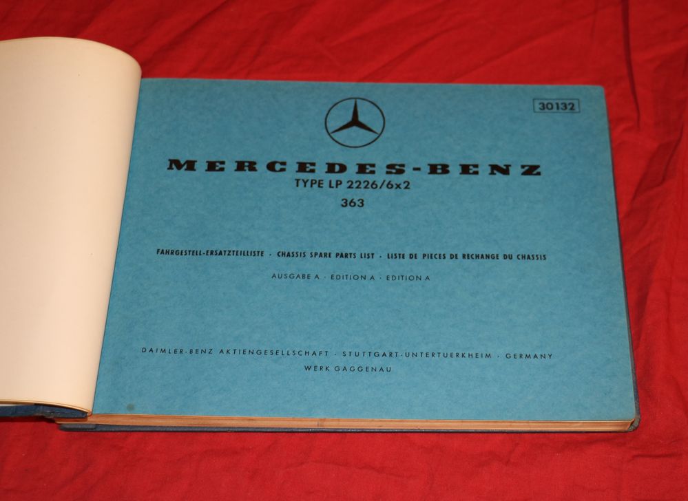 Mercedes LP 2226  6x2  LKW Fahrgestell