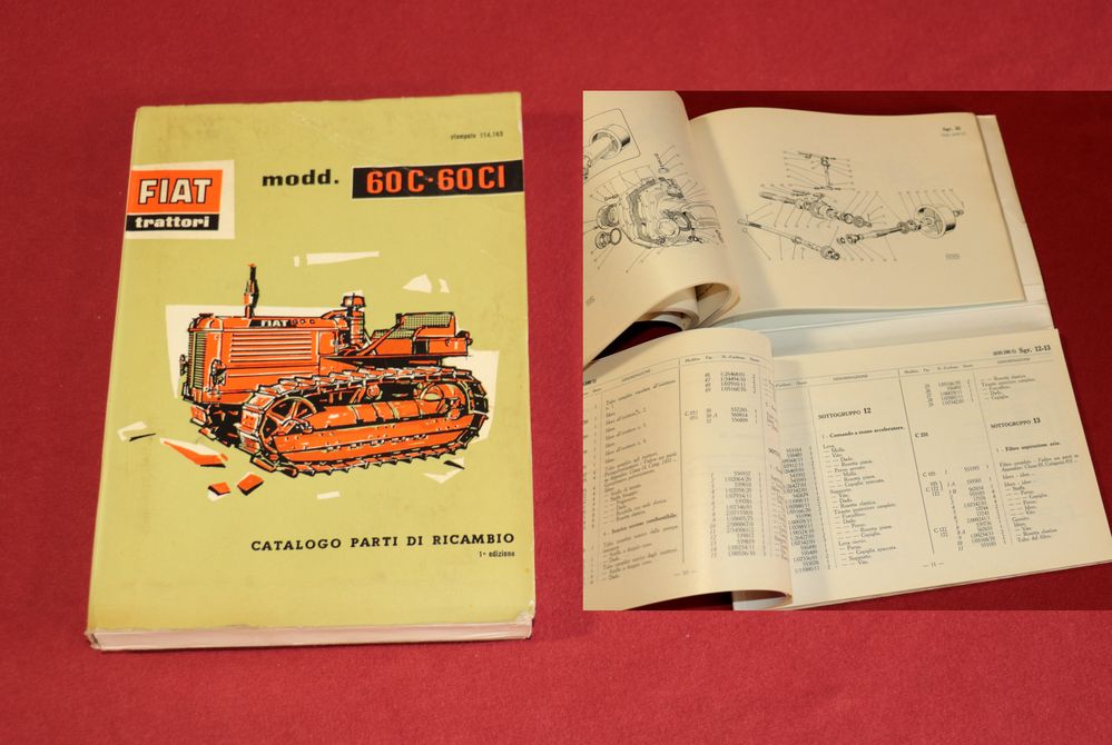 20829-2 FIAT  Raupe  60 C , 60 CI