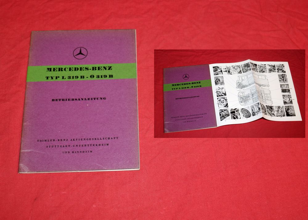 Mercedes L 319 B, O 319 B Transporter Betriebsanleitung