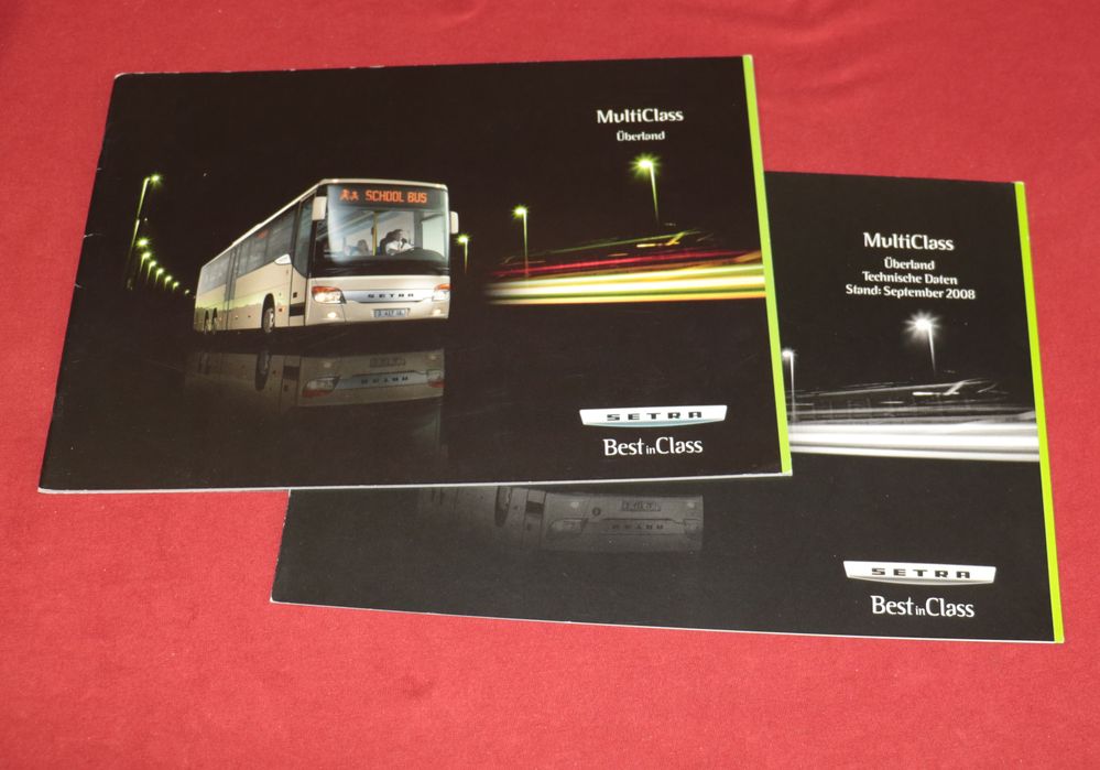 SETRA Multi Class Überland ,  Bus Prospekt