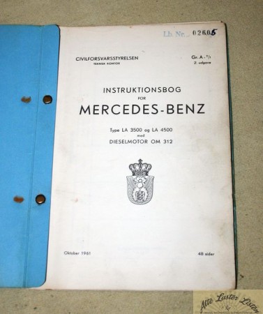33722_betriebsanleitung_mercedes_benz_lkw_mb_lkw_bis_ca_bj_1963_bFgg0ktac2i4tM Mercedes LA 3500 , LA 4500   Dänische Armee