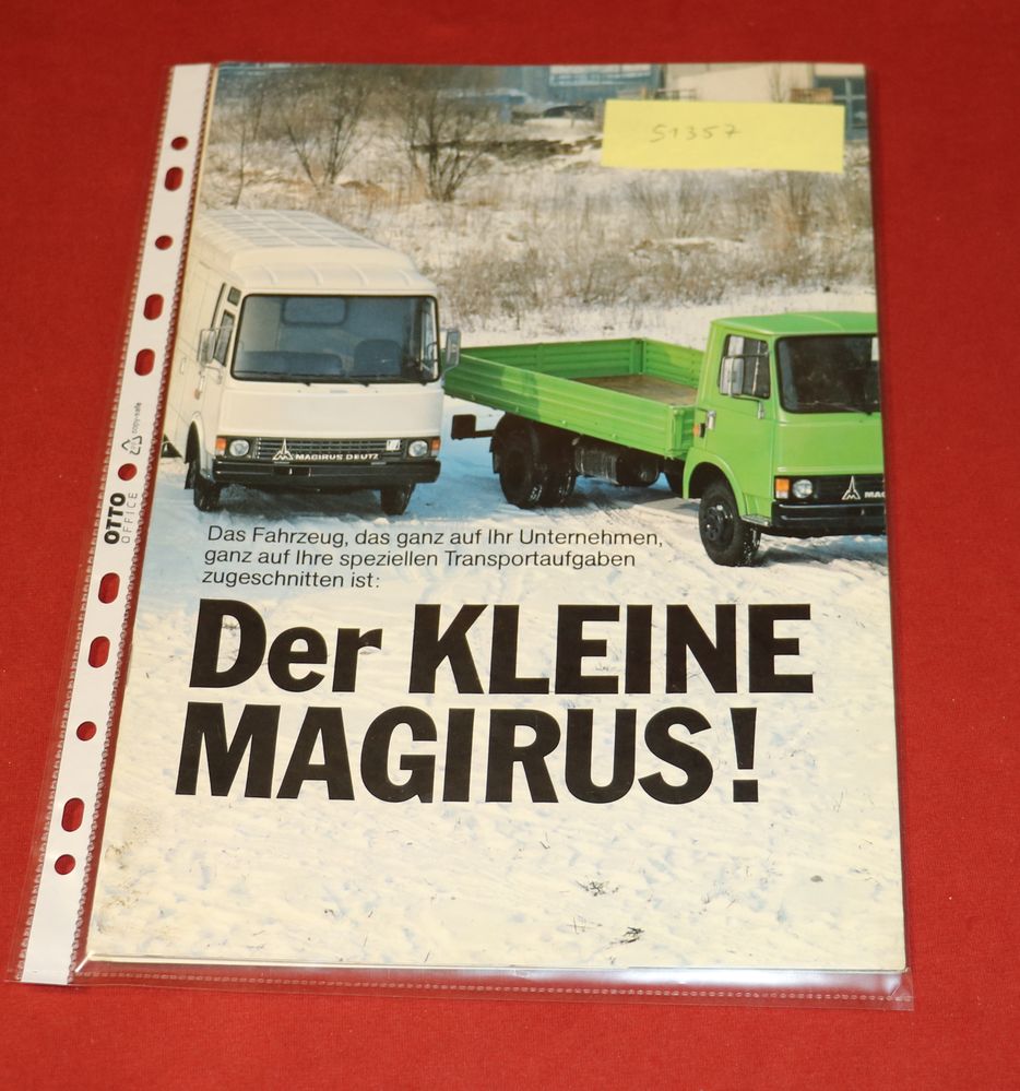 Magirus Fiat 90 D 5,2 bis 90 D 7,5 leicht LKW