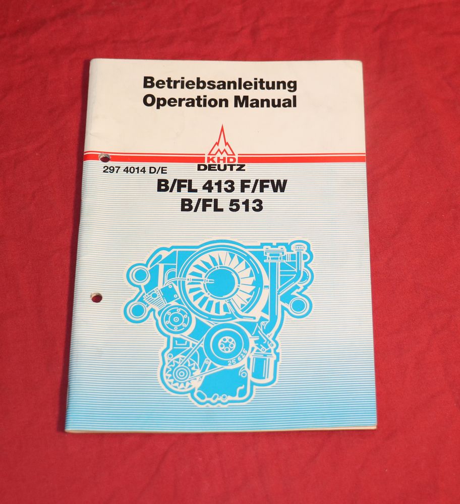 Deutz Motor B / FL 413 F/FW und Deutz BFL 513