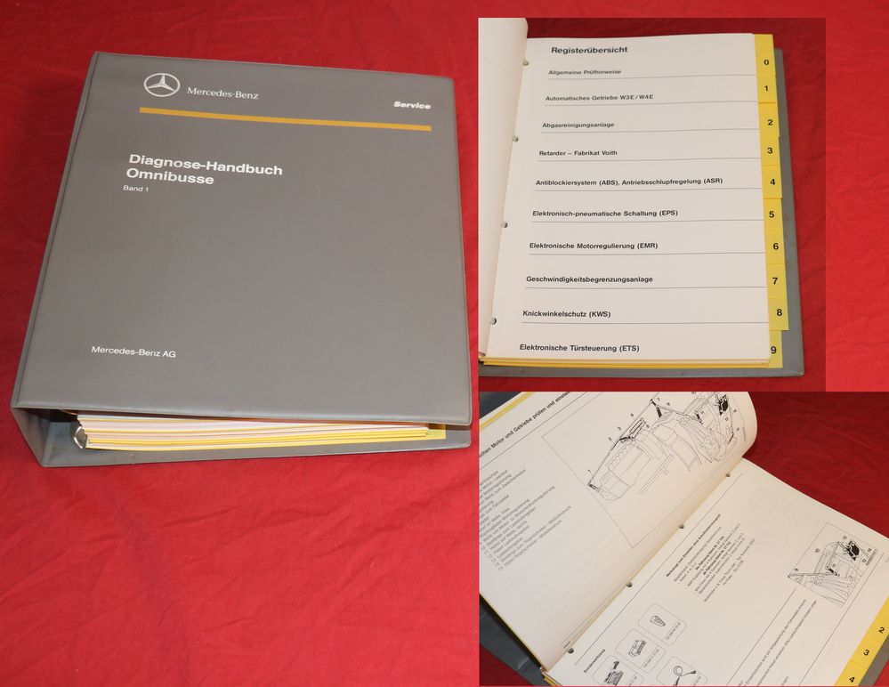 Diagnose Handbuch Omnibusse Mercedes O 303, O 405 , O 407
