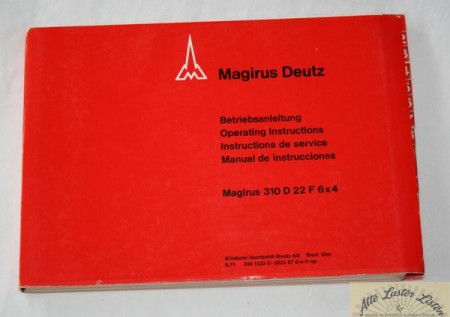 Magirus Deutz 310  D 22  F  6x4